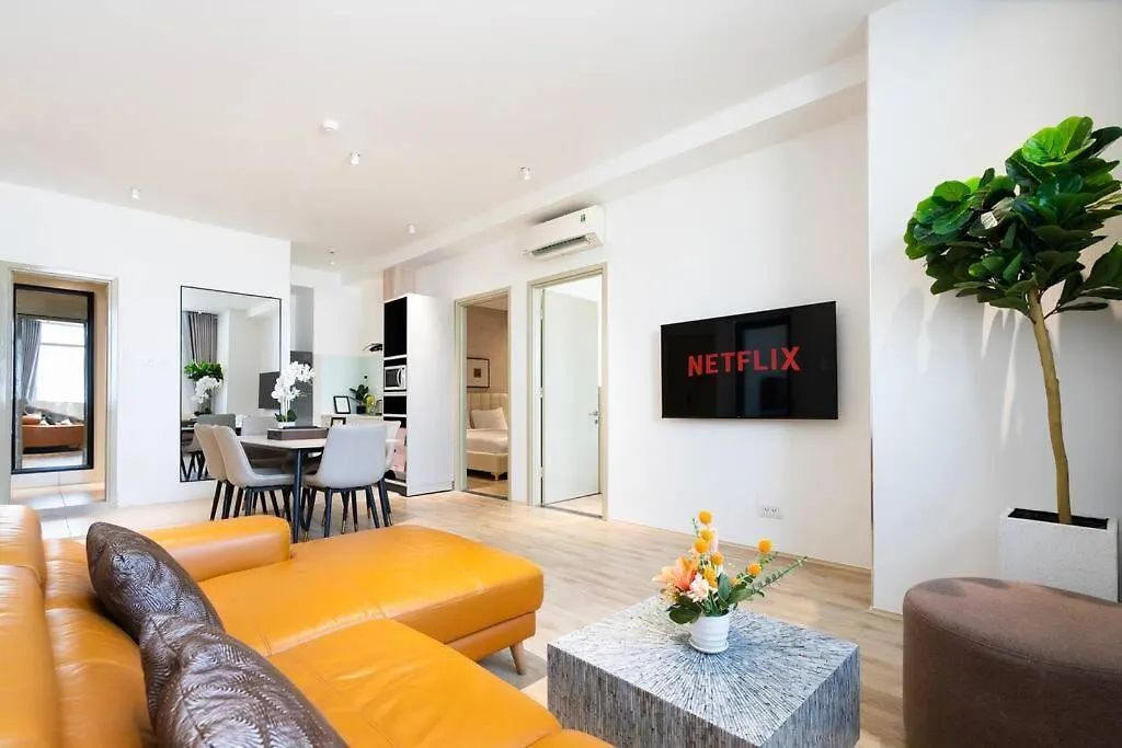 Apartmán The Rixx Metropolitan@D1/Ben Thanh/Family/Pool/Gym Ho Či Minovo Město